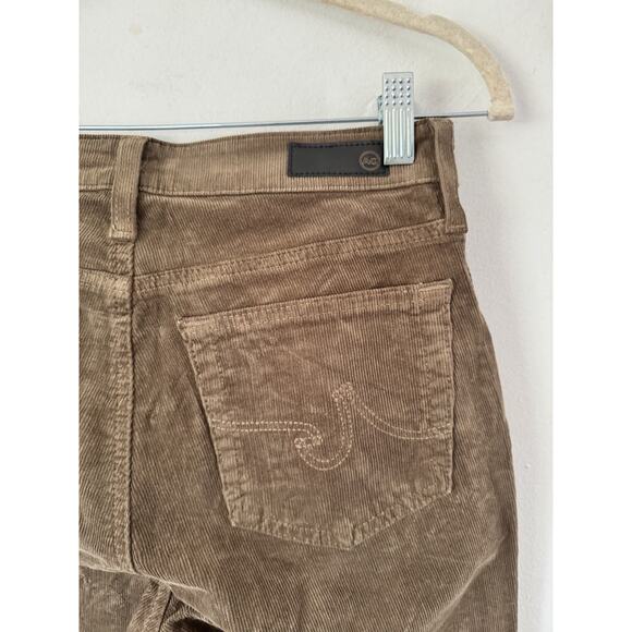 NWT AG Adriano Goldschmied Mari High Rise Slim Straight Corduroy Jeans Womens 27 - Picture 4 of 6